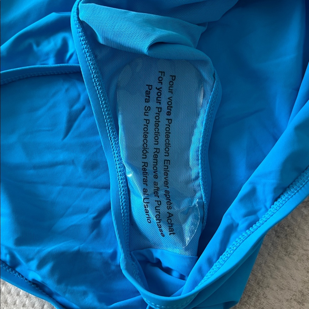 Jantzen Bright Blue Peplum Tankini Swimsuit Set Size 14 - Picture 11 of 12